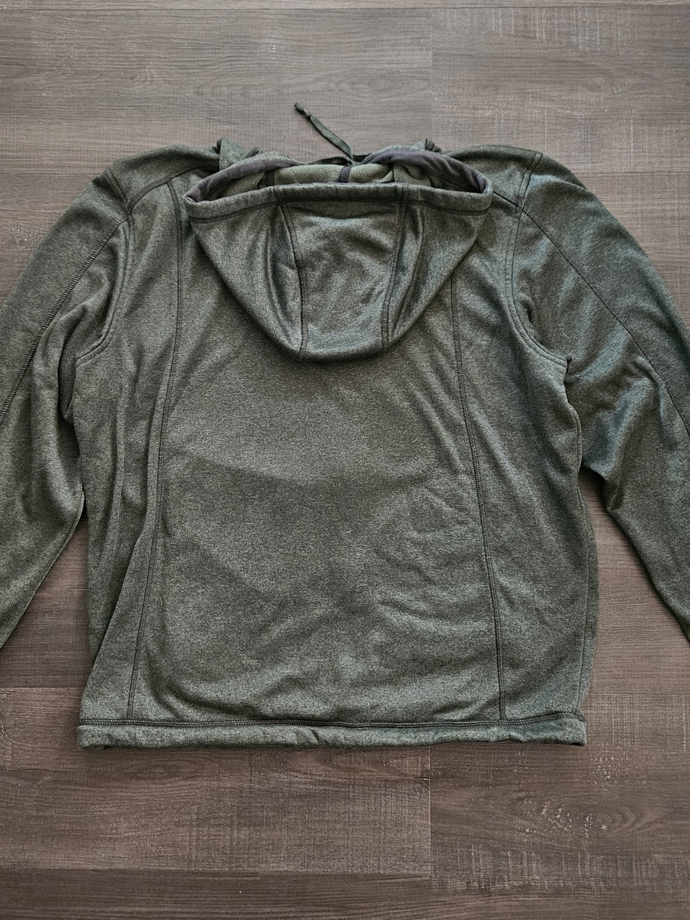 REI Co-op Hood River Hoodie Polartec Thermal Pro Full Zip Fleece Green - Fits Wo - Picture 2 of 7